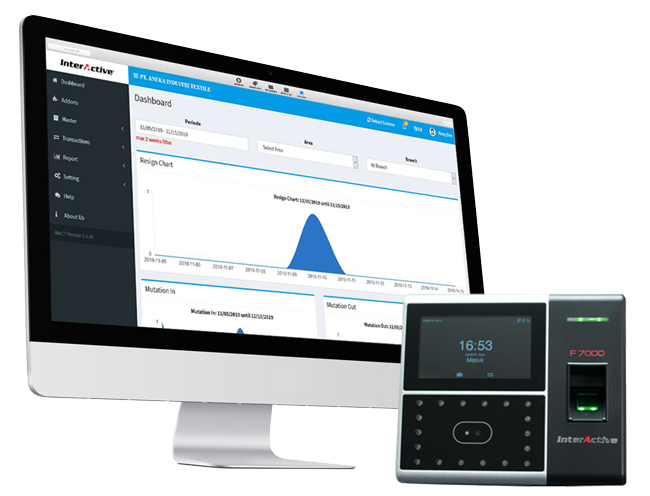 Aplikasi yang menghubungkan device InterActive Fingerprint dengan Software HRIS InterActive InAct