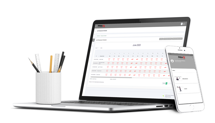 InTrax - InterActive Time Attendance Tracking System