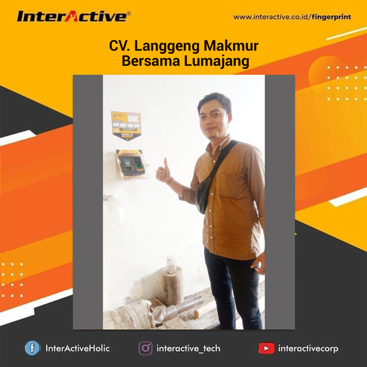 Klien InterActive, fingerprint,CV. Langgeng Makmur Bersama Lumajang, F5000