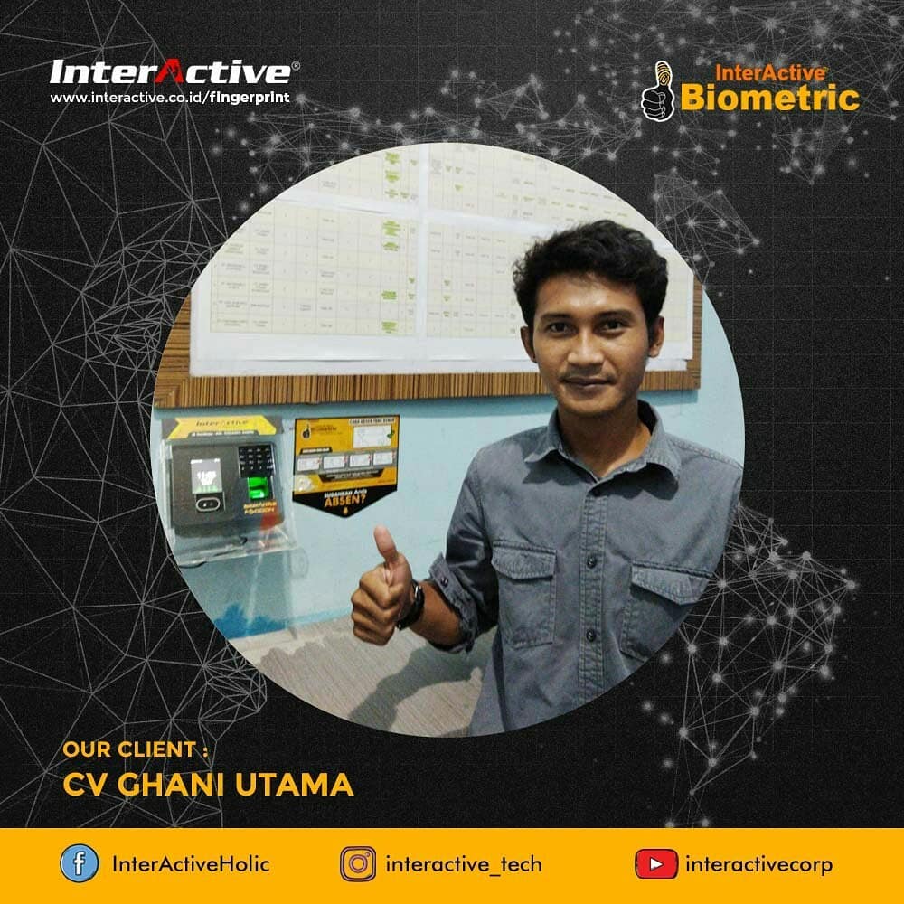 Klien InterActive, fingerprint,CV. Ghani Utama, F5000 N