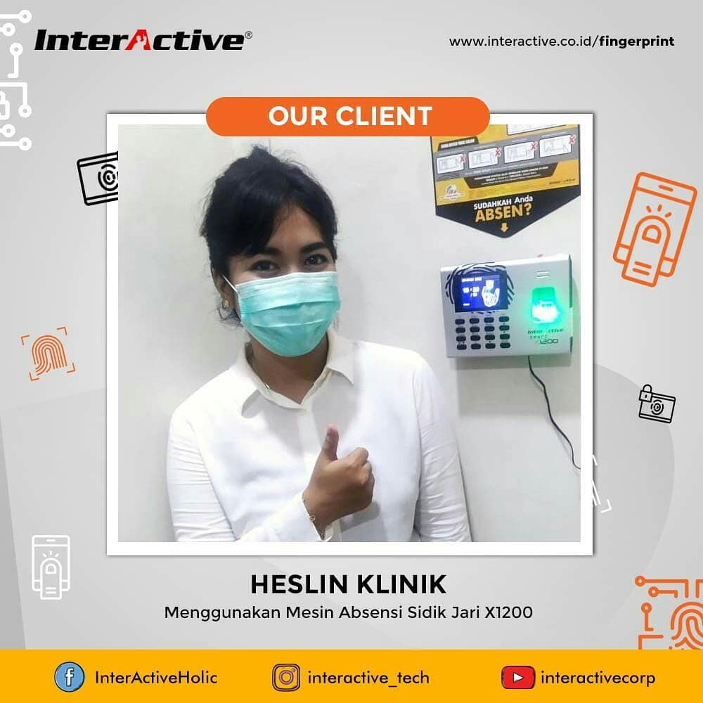 Klien InterActive, fingerprint,Heslin Klinik, X1200