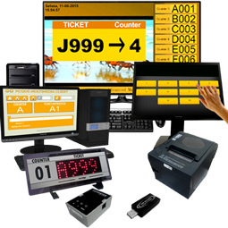 Mesin Antrian PCQue Web V2.1 InterActive