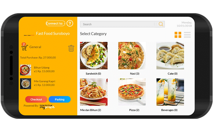 software restoran delivery, InterActive MyOrder Link