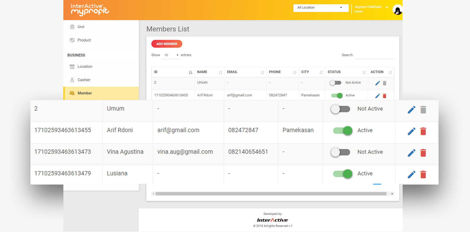 fitur aplikasi POS