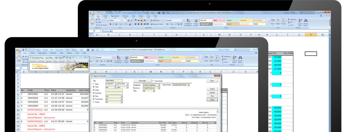 InterActive MyResto software kasir untuk bisnis Restoran, Cafe, Bar, Food Court, Bakery, Meat Shop, F&B Franchise, Karaoke, Take Away