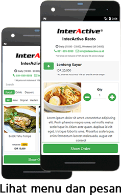 interactive myprofit type pos kasir online order