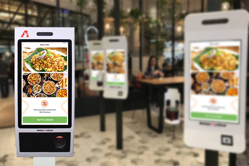 InterActive MyOrder, bisnis restaurant, bisnis makanan cepat saji, Fast Food Restaurant, Restaurant Depot, Self Order Kiosk Surabaya