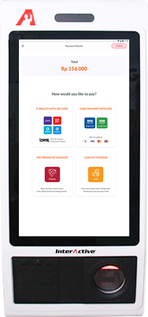 Software self order tablet surabaya InterActive MyOrder Self Order Kiosk