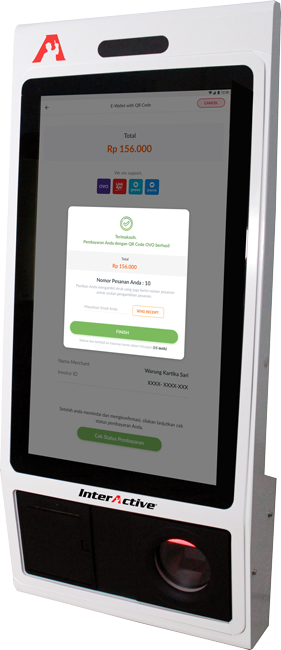 Software self order tablet surabaya InterActive MyOrder Self Order Kiosk