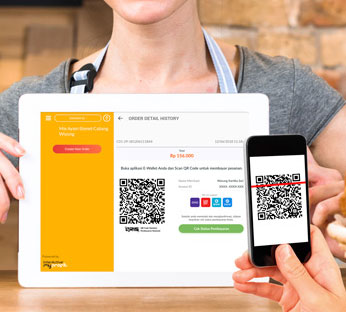 fitur interactive MyOrder Self Order QR Code aplikasi scan QR Code