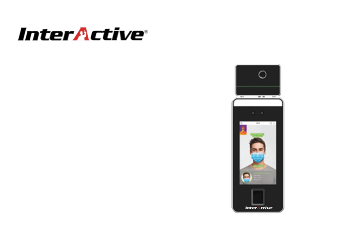 Mesin Absensi wajah dan masker InterActive Surabaya